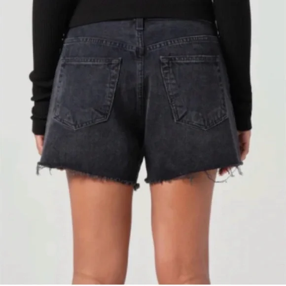 Agolde Parker Long Shorts - Picture 2 of 4